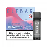 ELF BAR ELFA PRE-FILLED PODS (PACK OF 2) - Mix Berries - Click & Vape